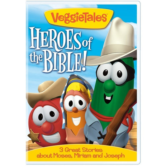 DVD-Veggie Tales: Heroes Of The Bible: A Baby A Quest And The Wild  Wild West