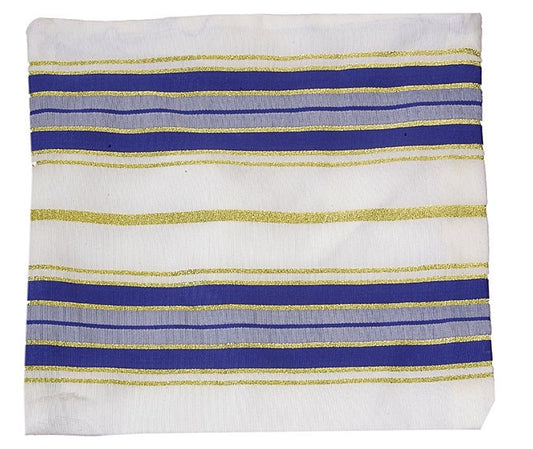 Tallit Bag-Blue Stripe Acrylic (#2803)