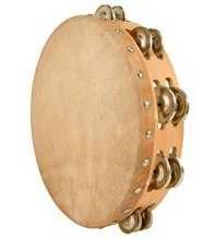 Instrument-Tambourine-10" Round-Goatskin (#8113)
