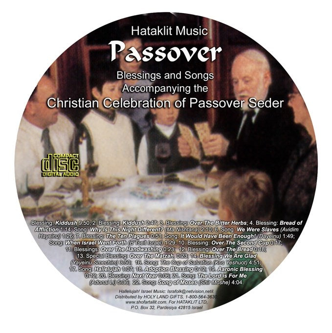 Audio CD-Passover: Christian Celebration Of Passover Seder (#7717)