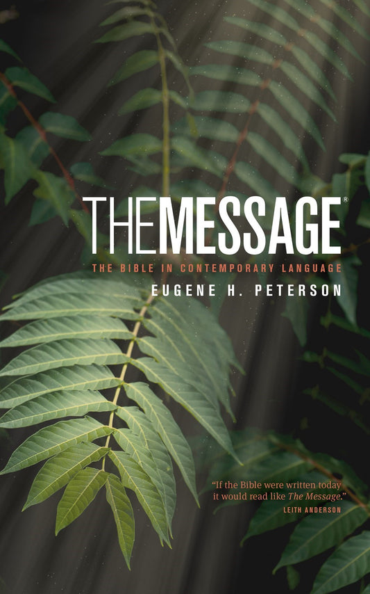 The Message/Personal Size Bible (Numbered Edition)-Hardcover