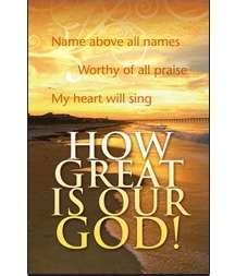 Bulletin-How Great Is Our God! (Pack Of 100)