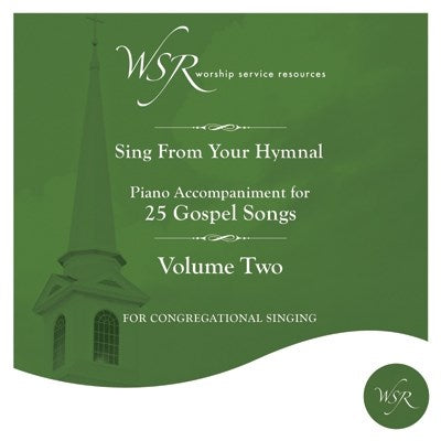 Audio CD-25 Gospel Songs-Piano Accompaniment V2