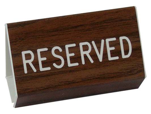 Sign-Reserved Pew (3x4)