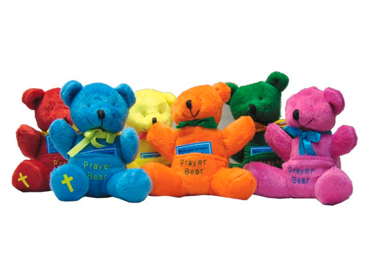 Toy-Plush-Prayer Bears (Asst Colors) (Pack of 12)