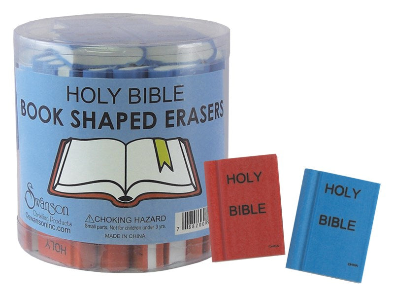 Eraser-Holy Bible (Pack Of 36)