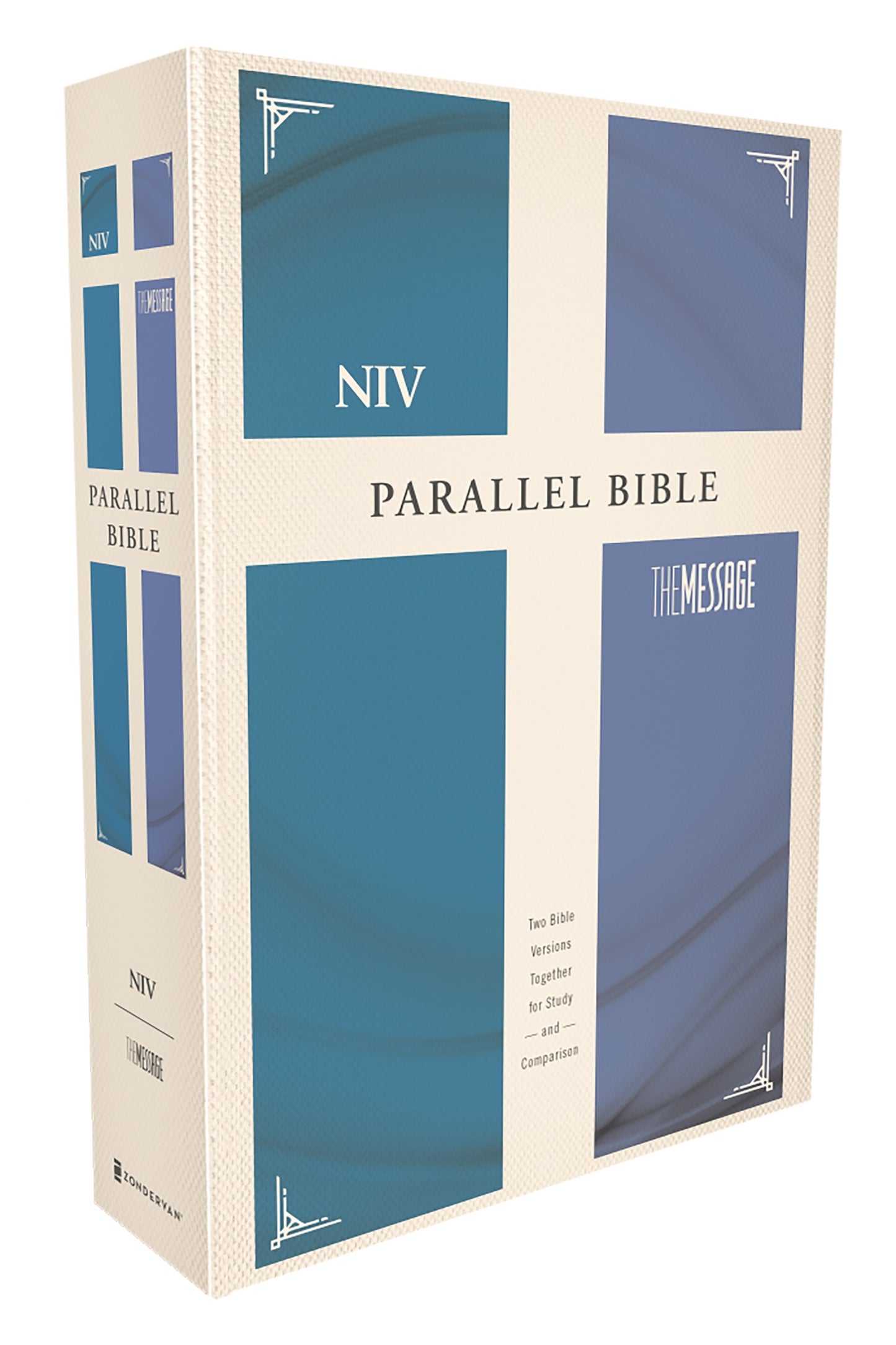 NIV & Message Side-By-Side Bible-Hardcover