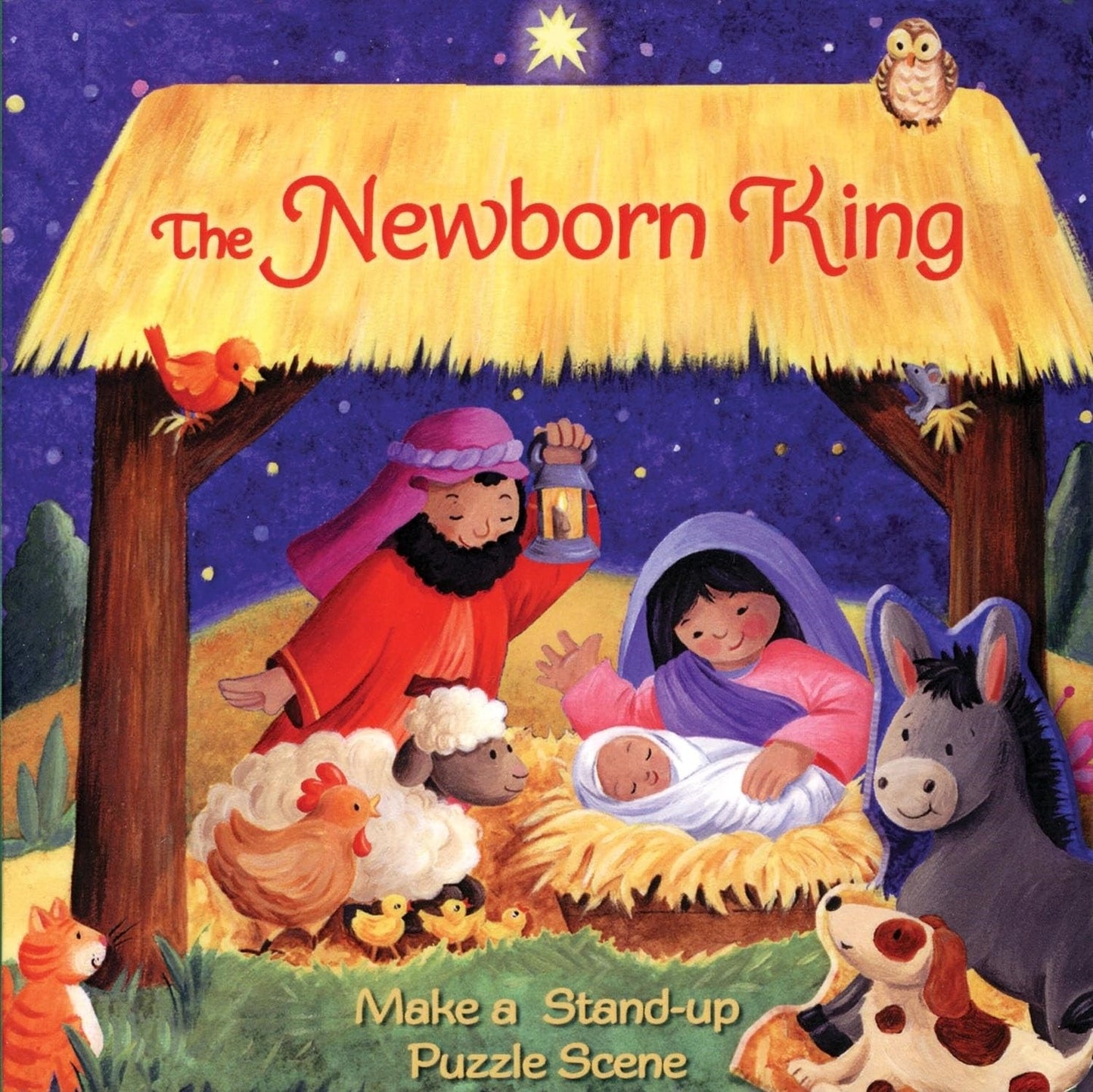 The Newborn King Storybook w/Puzzle Scene