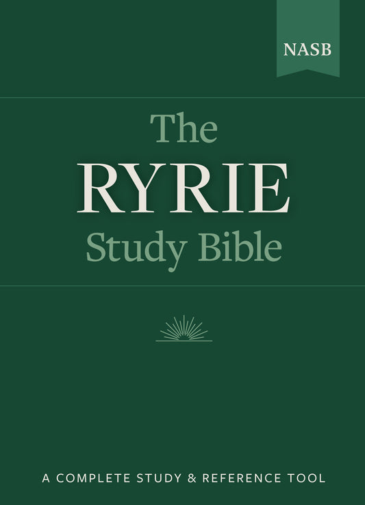 NASB The Ryrie Study Bible-Hardcover Indexed