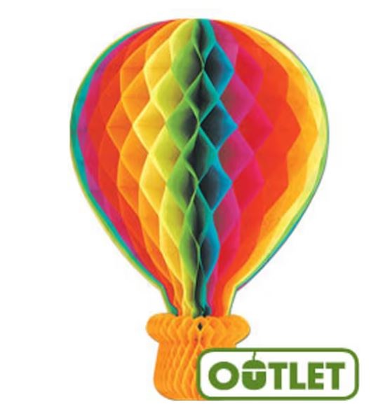 Rise Up With Jesus: Hot Air Balloon Hanging Decoration