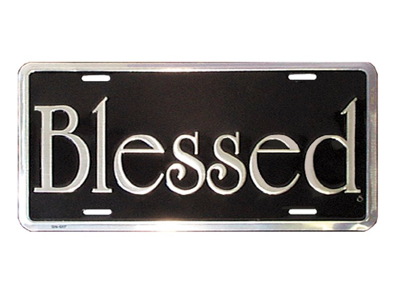 Auto Tag-Deluxe-Blessed-Silver/Black
