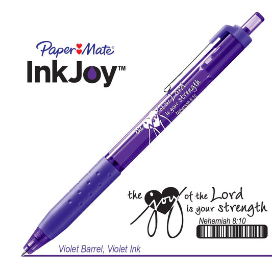 Pen-Paper-Mate Inkjoy-Behold The Joy...Violet