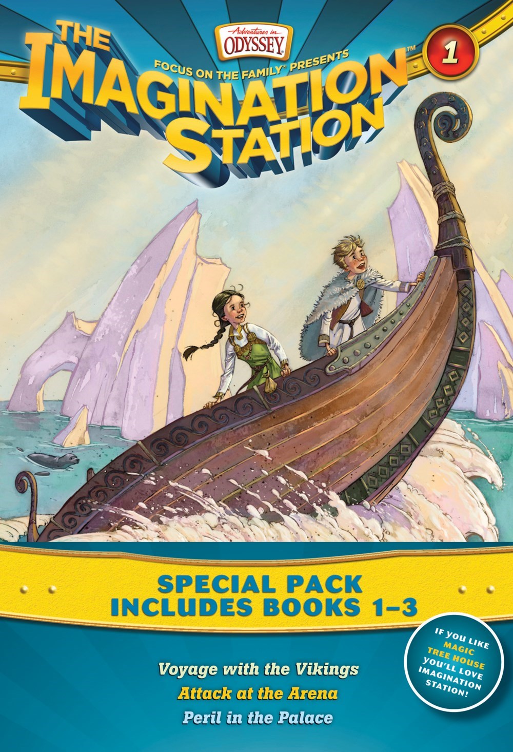 Adventures In Odyssey The Imagination Station 3-Pack (Books  1-3)