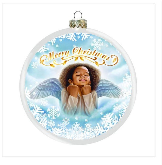 Ornament-Little Angel/Merry Christmas
