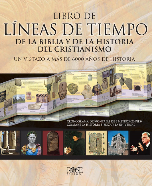 Libro de Lineas de Tiempo de la Biblia y de la Historia del Cristianismo (Book Of Bible & Christian History Time Lines)