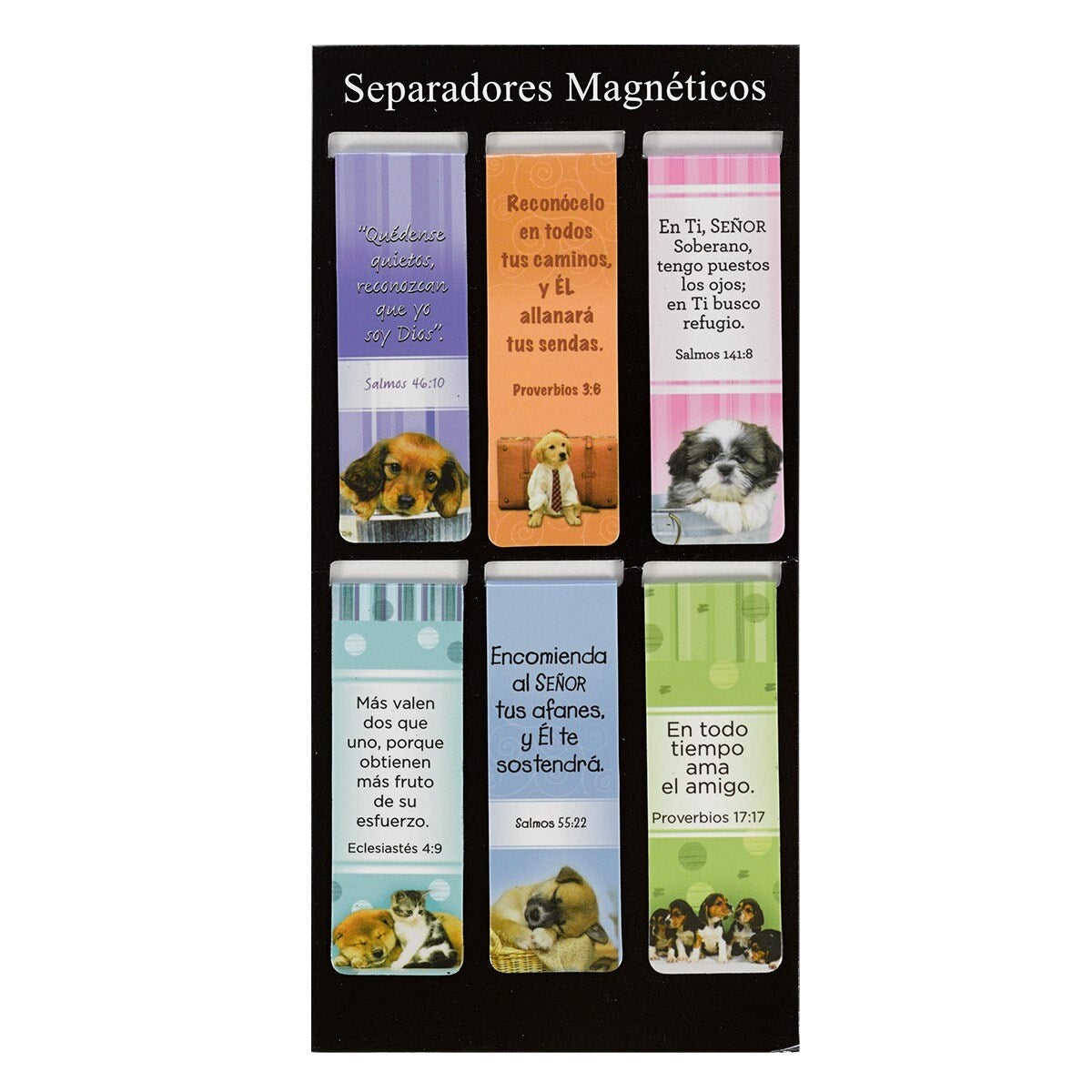 Spanish-Magnetic Pagemarker-Be Still Collection Set (6)