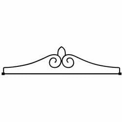 Wall Hanger For Garden Flag (3.25" x 13.375")