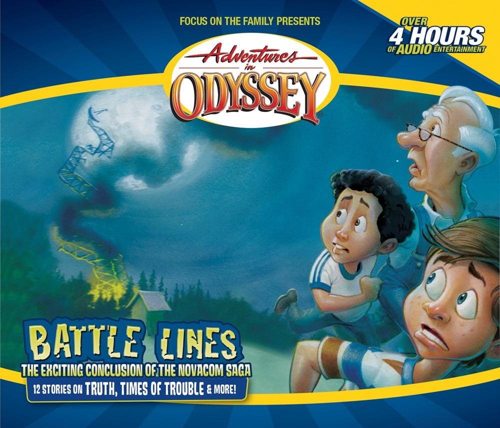 Audio CD-Adventures In Odyssey #38: Battle Lines (4 CD)