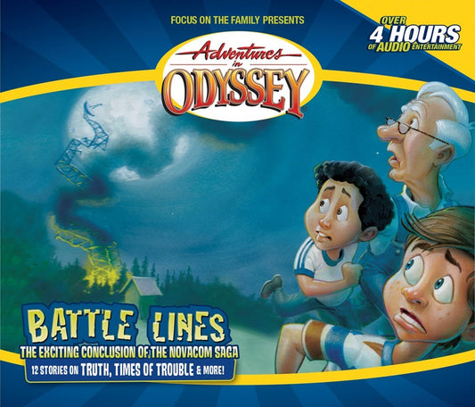 Audio CD-Adventures In Odyssey #38: Battle Lines (4 CD)