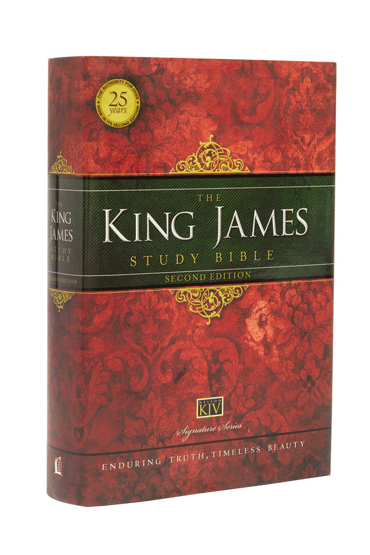 KJV King James Study Bible (Second Edition)-Hardcover