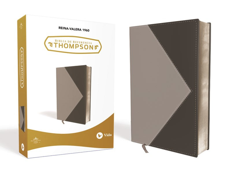 RVR 1960 Biblia de Referencia Thompson (Thompson Chain Reference)-Gray/Gray DuoTone