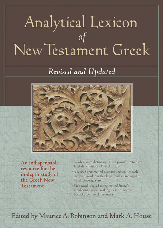 Analytical Lexicon Of New Testament Greek (Revised & Updated)