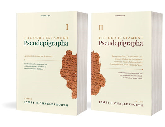 The Old Testament Pseudepigrapha  Two-Volume Set