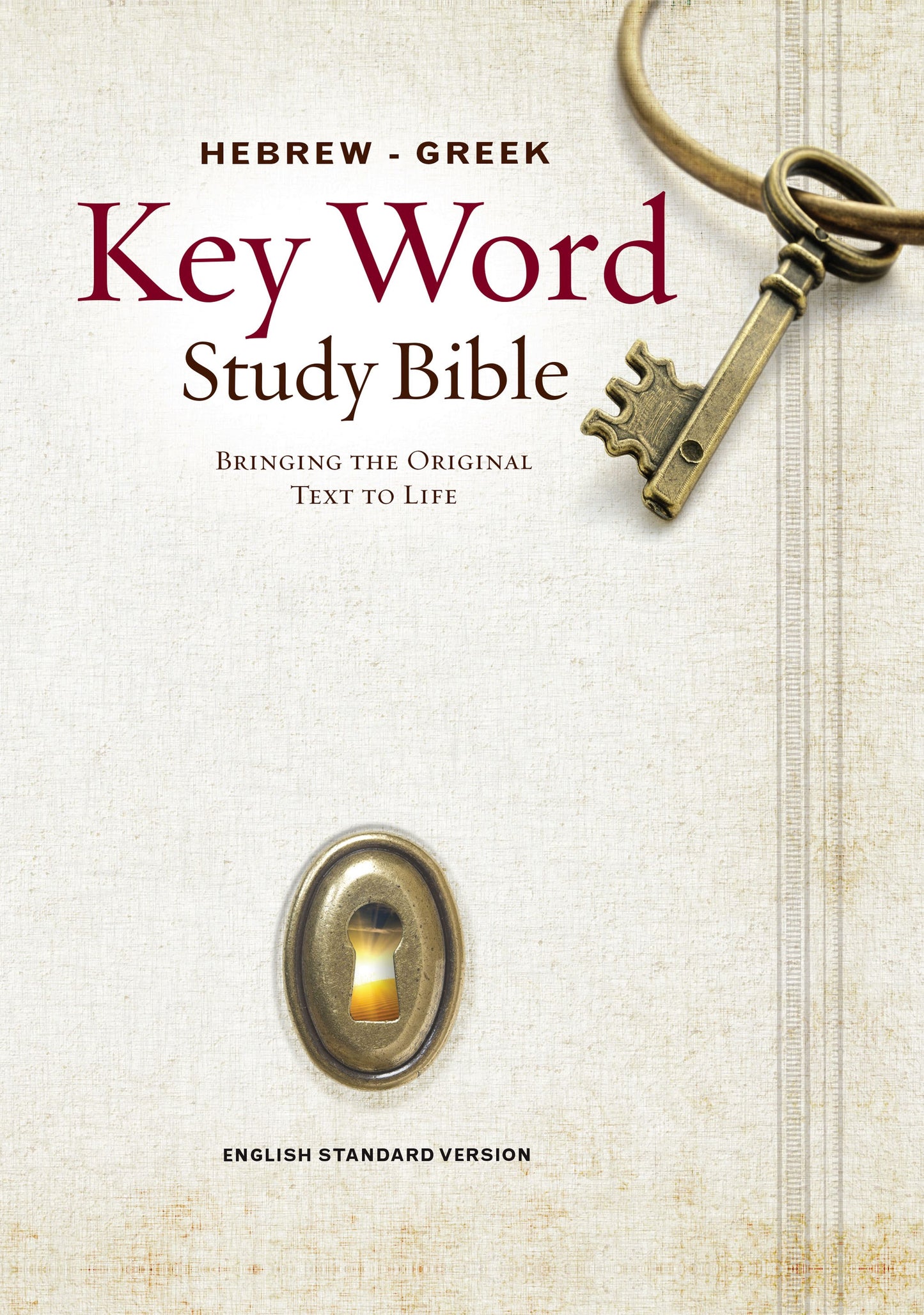 ESV Hebrew-Greek Key Word Study Bible-Hardcover