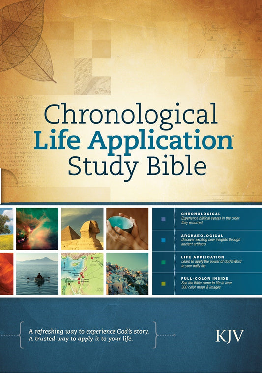 KJV Chronological Life Application Study Bible-Hardcover
