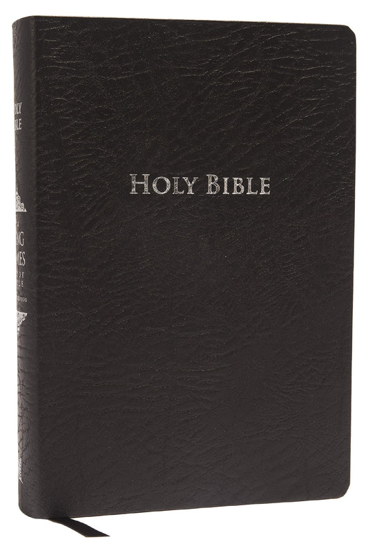 KJV King James Study Bible (Second Edition)-Black Bonded Leather Indexed