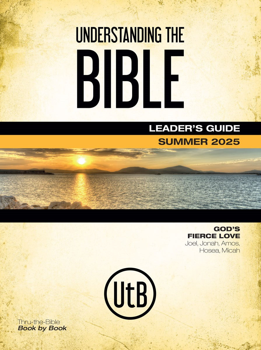 Bible-In-Life/Echoes/RP/Scripture Press Summer 2025: Adult Understanding The Bible Leader's Guide (#1090 4090 5090)