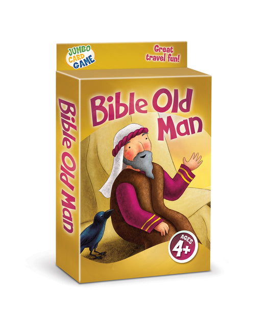 Bible Old Man (Old Maid) Jumbo Card Game (Ages 4+)