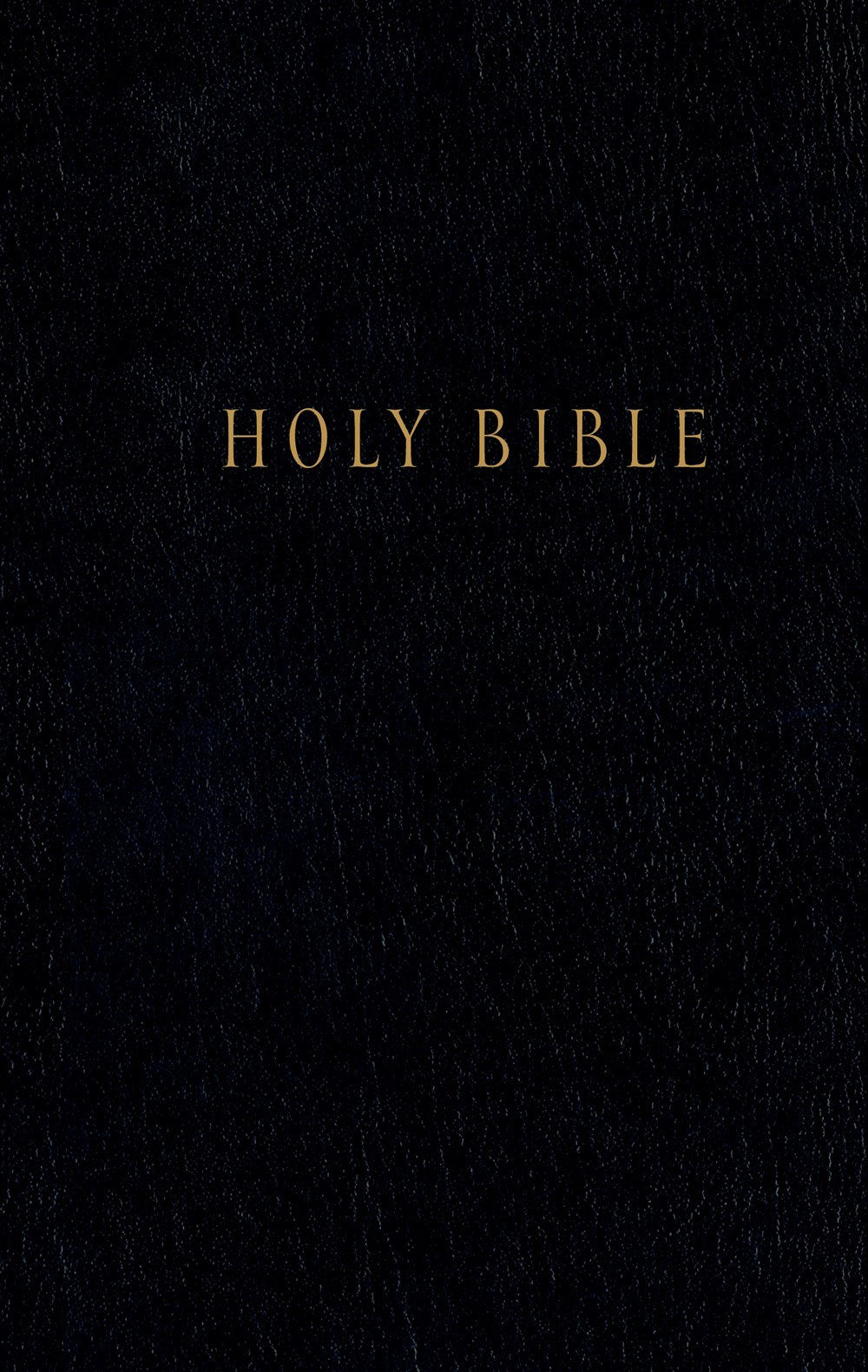 NLT Pew Bible-Black Hardcover