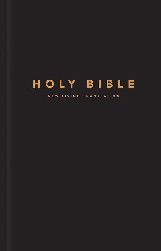 NLT Pew Bible-Black Hardcover