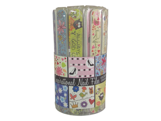 Display-Fingernail File-Assortment 1 (Pack of 72)
