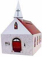 Sunday School-Large Church Donation Bank (Pack of 12)