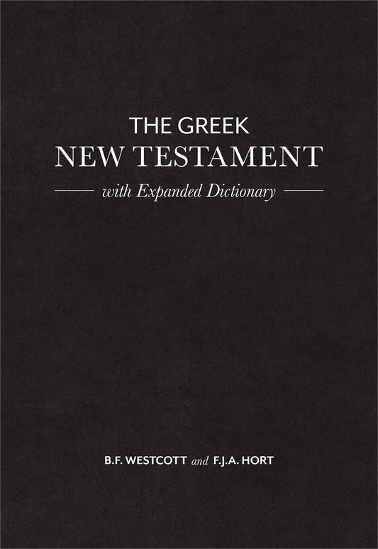 Greek New Testament w/Expanded Dictionary