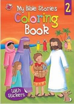 My Bible Stories Coloring Book w/Stickers (Book 2)