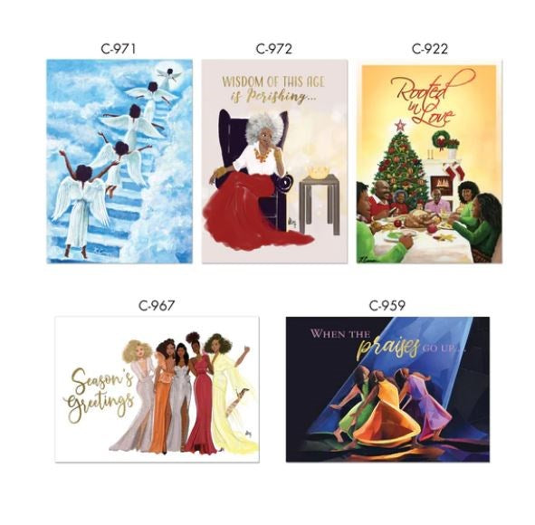 Card-Boxed-Christmas Assortment (A707) (Box Of 15)