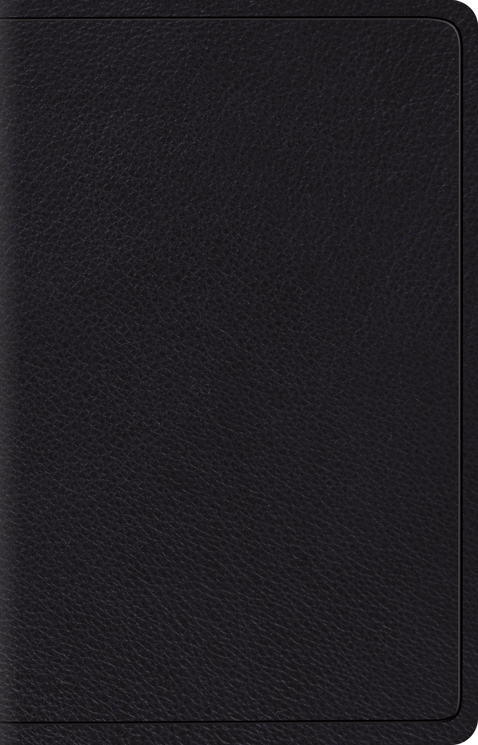 ESV Wide Margin Reference Bible-Black Top Grain Leather