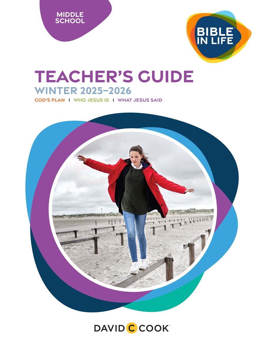 Bible-In-Life Winter 2025-2026: Middle School Teacher's Guide (#1060)