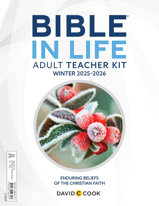 Bible-In-Life/Reformation Press Winter 2025-2026: Adult Comprehensive Bible Study Teacher's Resource Kit (#1083)