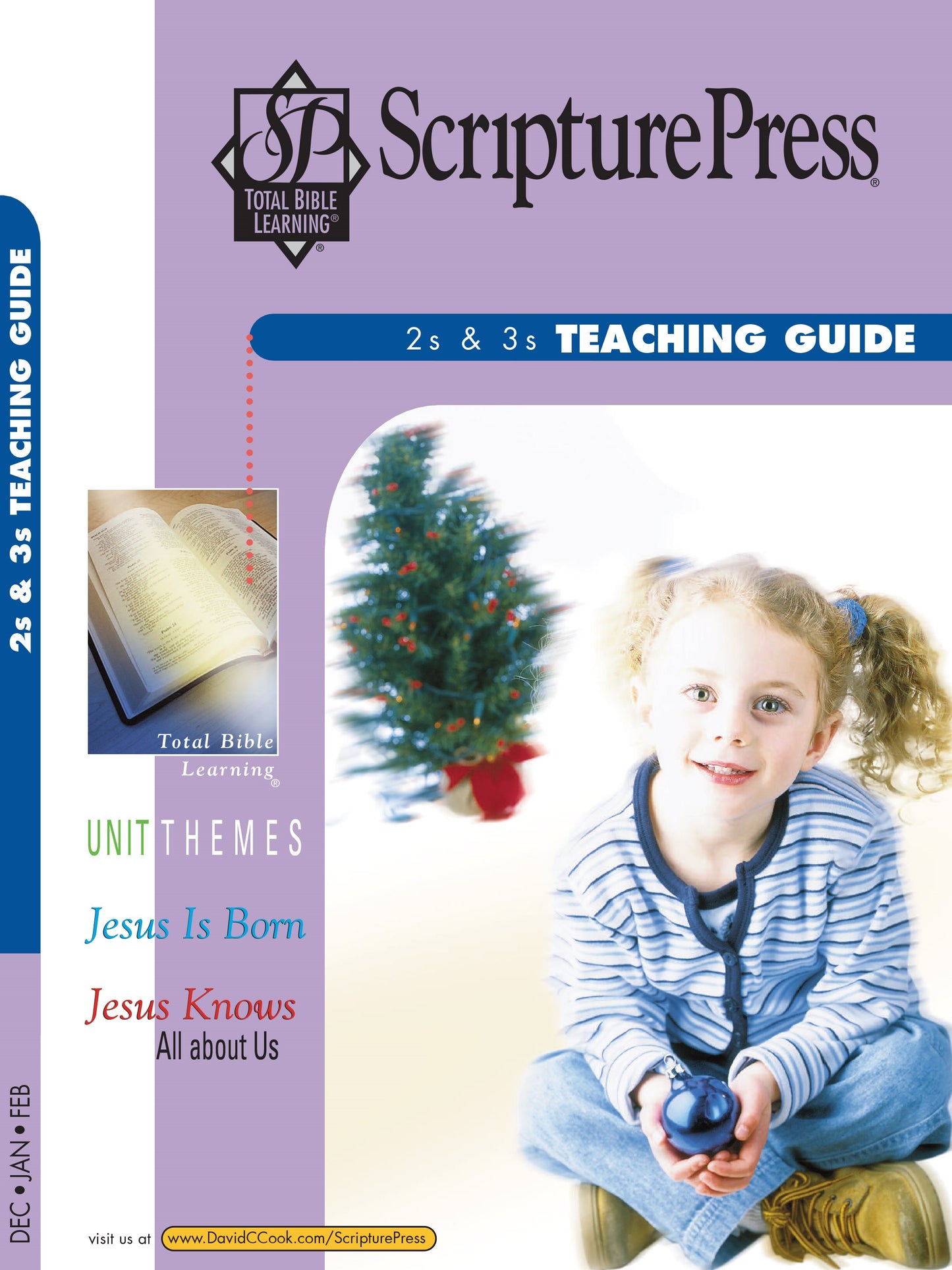 Scripture Press Winter 2025-2026: 2s & 3s Teaching Guide (#4010)