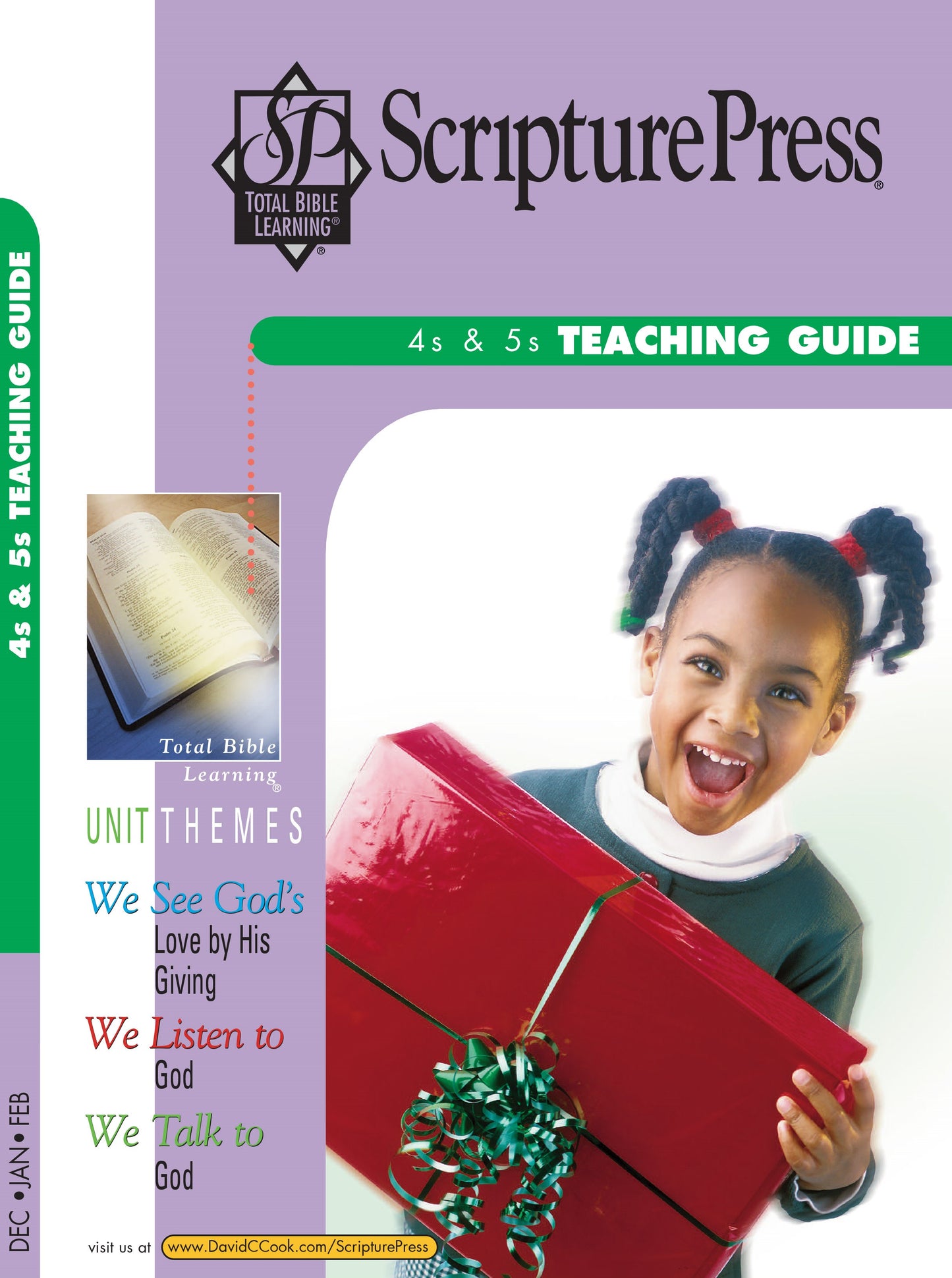 Scripture Press Winter 2025-2026: 4s & 5s Teaching Guide (#4020)