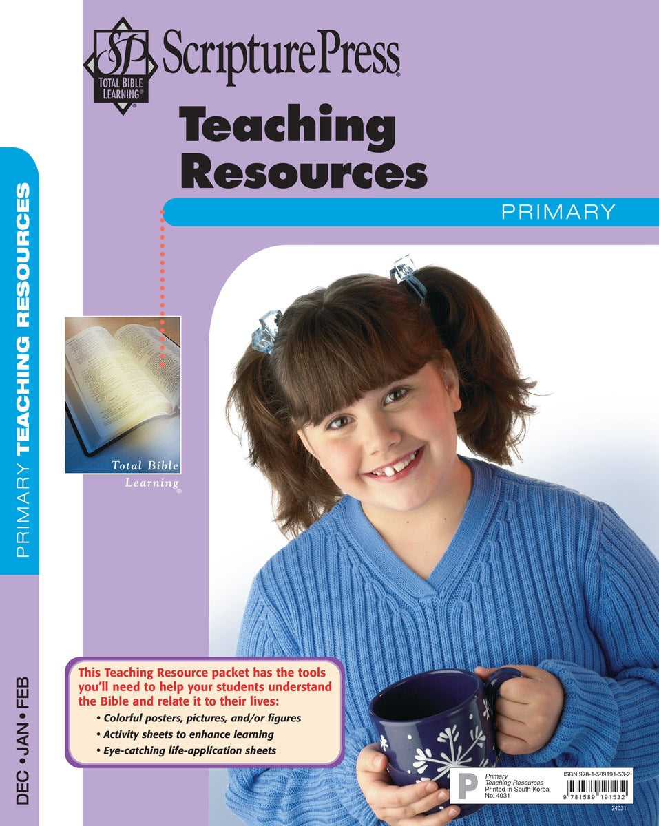 Scripture Press Winter 2025-2026: Primary Teaching Resources (#4031)