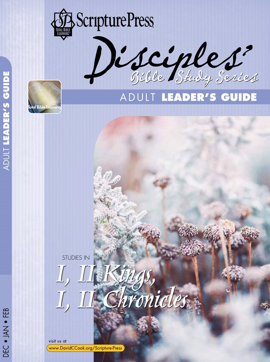Scripture Press Winter 2025-2026: Adult Disciple's Bible Study Series (NIV) Leader's Guide  (#4090)