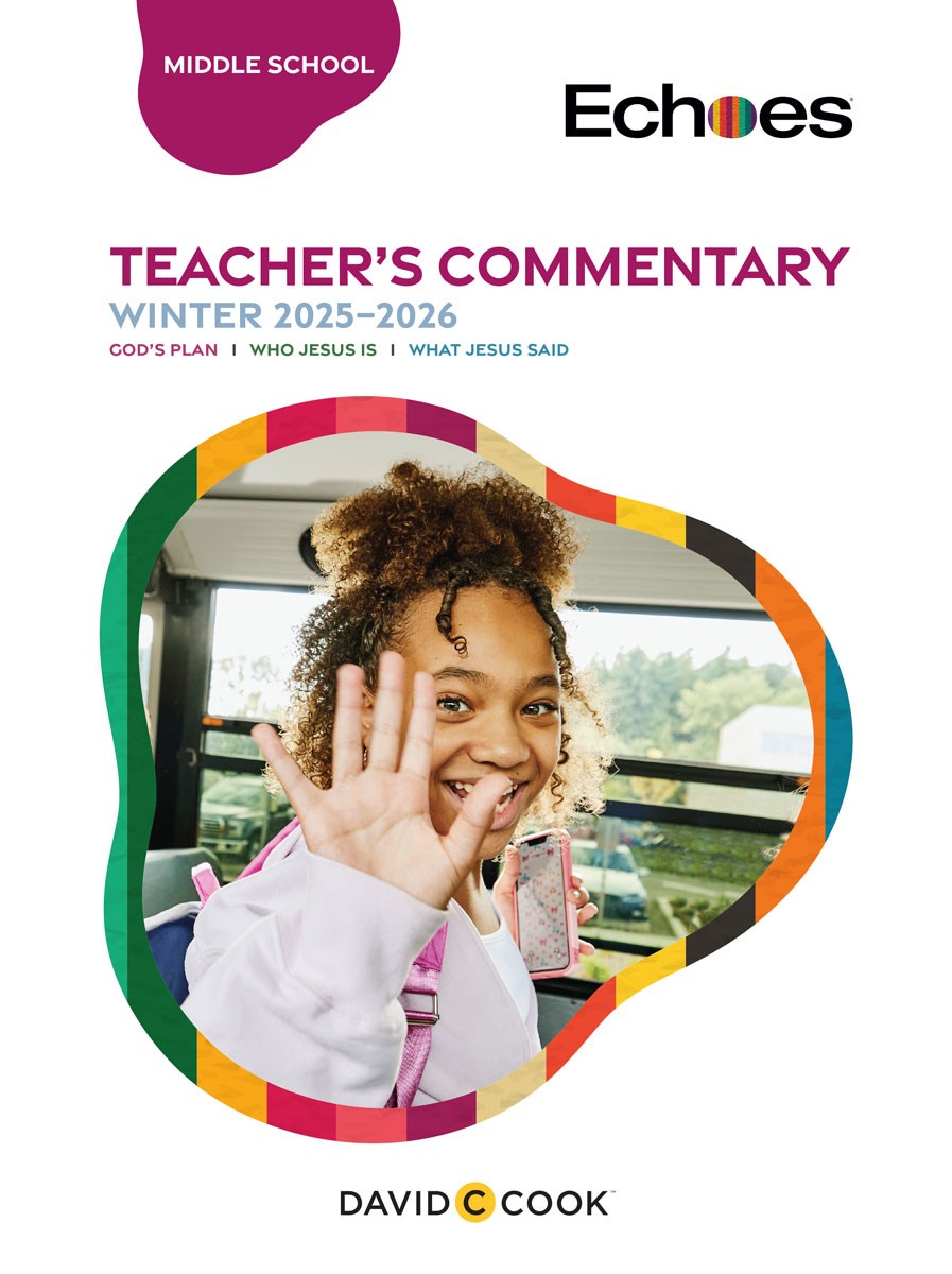 Echoes Winter 2025-2026: Middle School Teacher's Commentary (#5060)