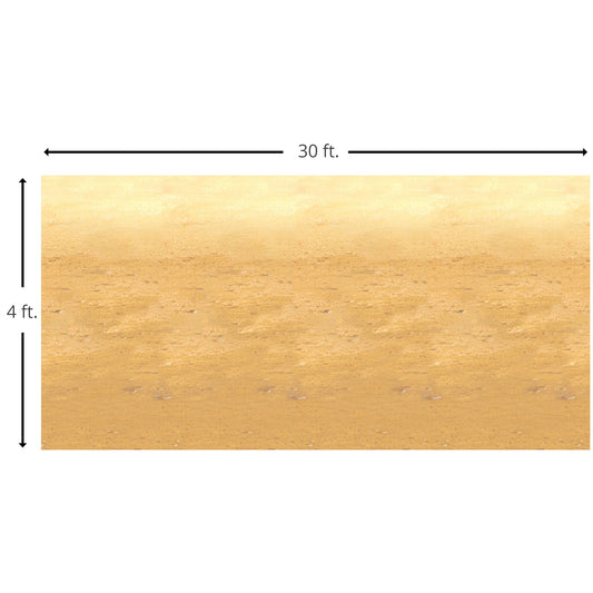 Desert Sand Backdrop (30' x 4') (NR)