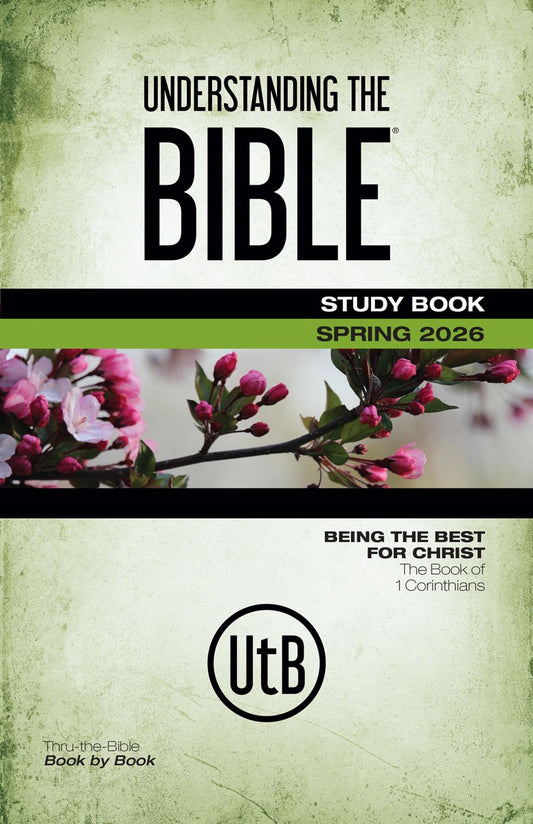 Bible-In-Life/Echoes/Reformation Press/Scripture Press Spring 2026: Adult Understanding The Bible Student Book (#1092 40
