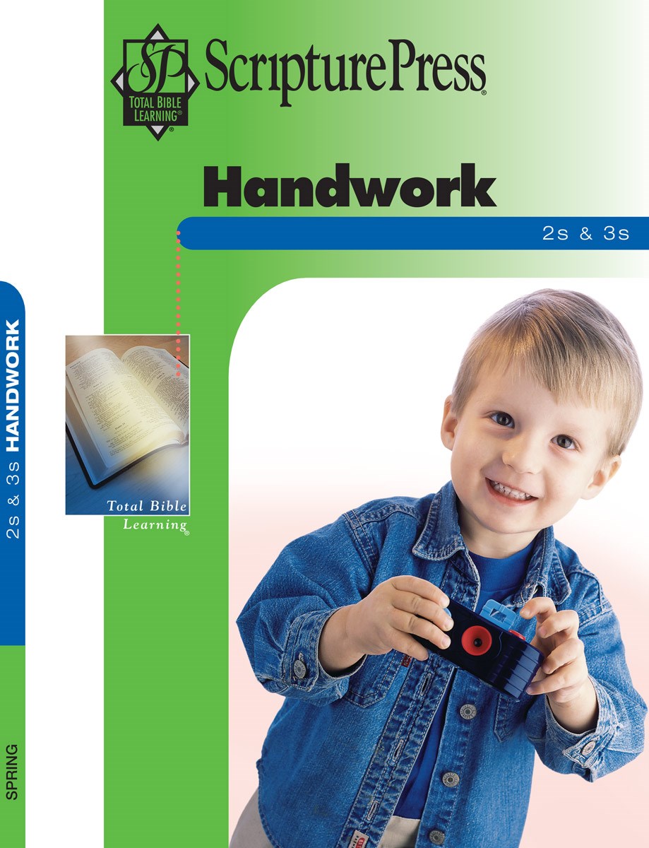 Scripture Press Spring 2026: 2s & 3s Handwork (Craftbook) (#4013)